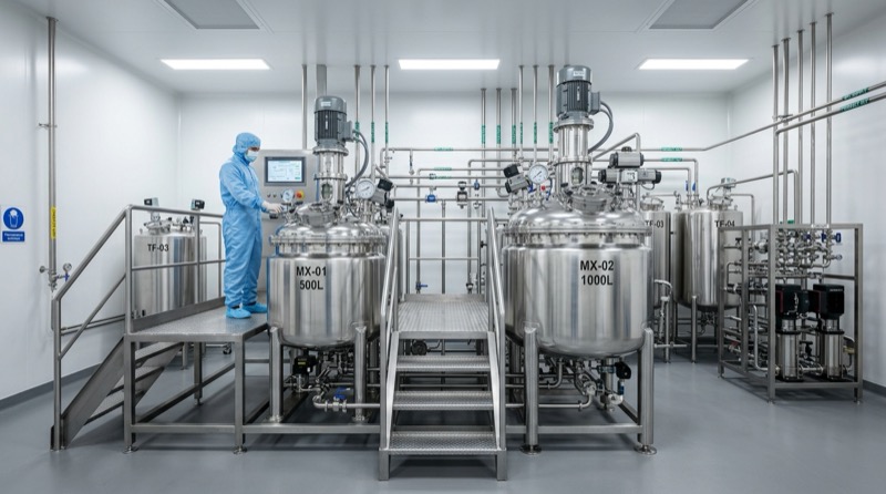 Process Mixing Preparation
